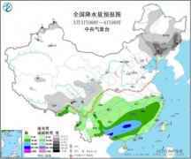 全国天气预报：东北暴雪再来袭 南方降水耐力十足