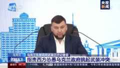 乌克兰东部民间武装开记者会 指责西方怂恿乌克兰政府挑起武装冲突